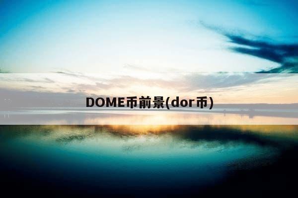 DOME币前景(dor币)