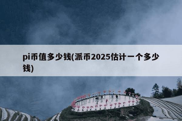 pi币值多少钱(派币2025估计一个多少钱)